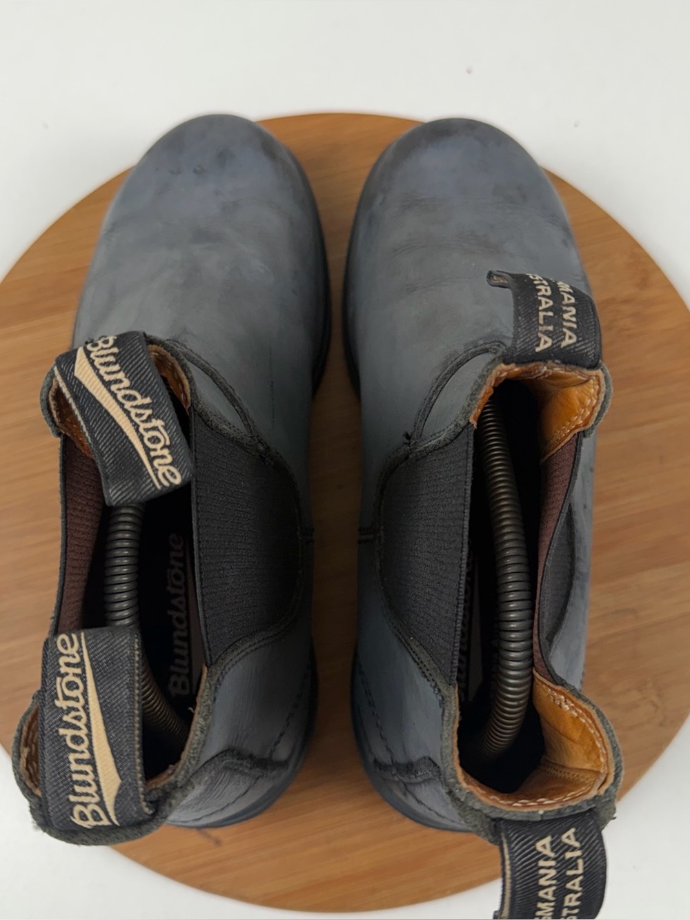 Blundstone Men's Black Leather Chukka Chelsea Boots - Picture 5 of 10